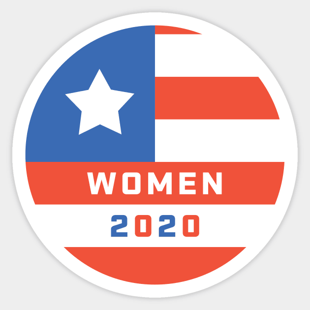 Women 2020 Sticker by PodDesignShop